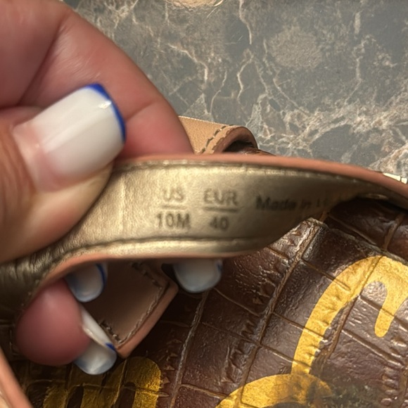 Sam Edelman Women’s Bay Slide Sandal Size 10 - Picture 7 of 7